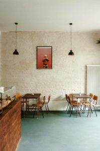 Sitzgelegenheiten bei Brammibals Donuts