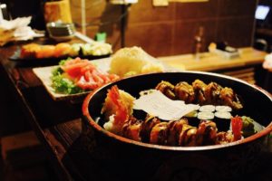 Sushi-Menü im Aiko